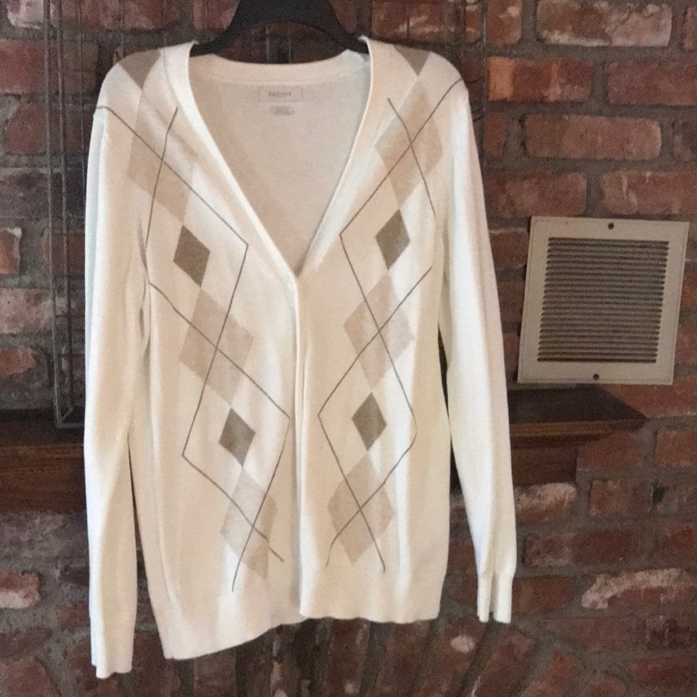 Button up sweater